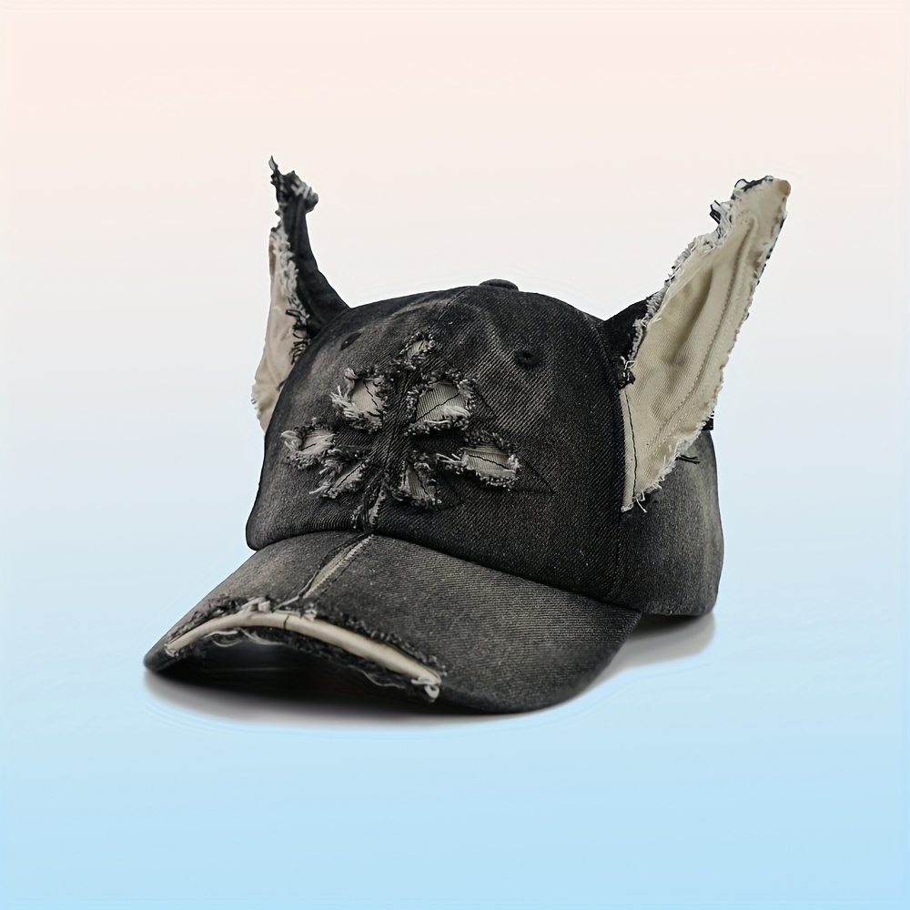 New Style Doberman Baseball Cap, Hip-hop Style Outdoor Travel Sun Hat, Women's Personalized Duck Tongue Cap