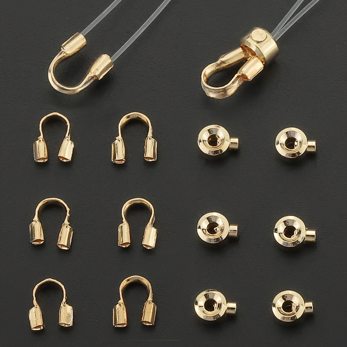 30pcs Connecting Ring Set for Beading Projects