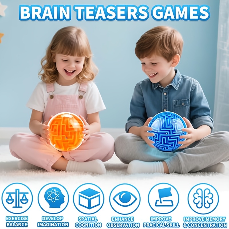3D Puzzle Maze Ball, Intelligence Puzzle Game
