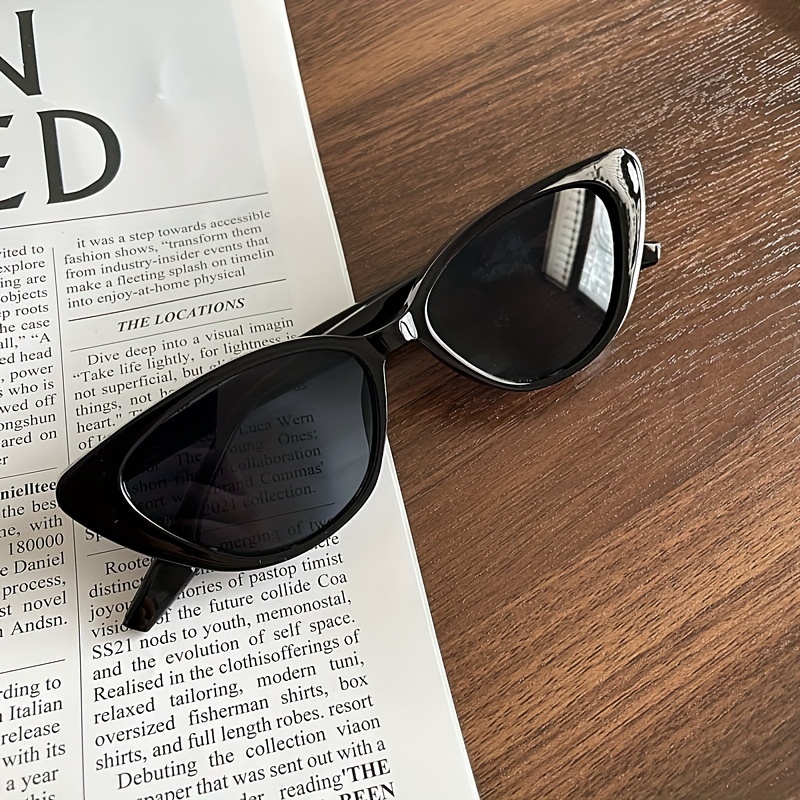 

Y2k Cat Eye For Women Men Punk Fashion Mirrored Sun Shades For Beach Party Club
