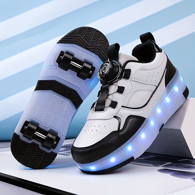 outdoor girls' casual sports skateboard shoes detachable Temu Canada