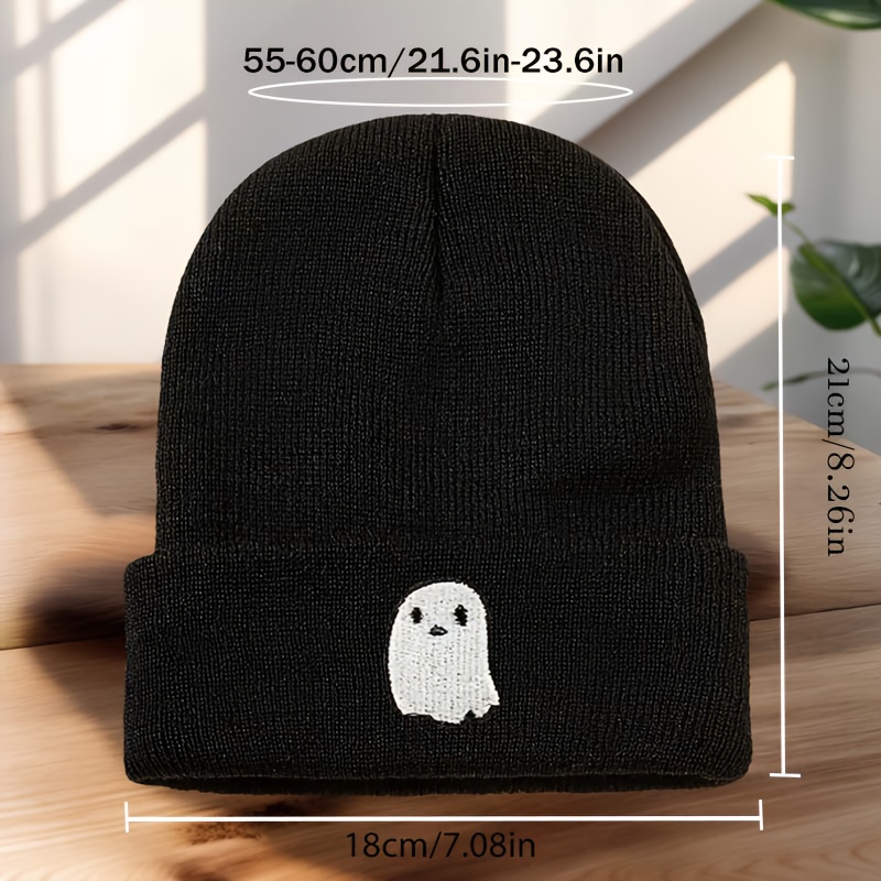 bonnet unisexe tricoté brodé petit  , bonnet   bord   et confortable pour lextérieur, élégant et  