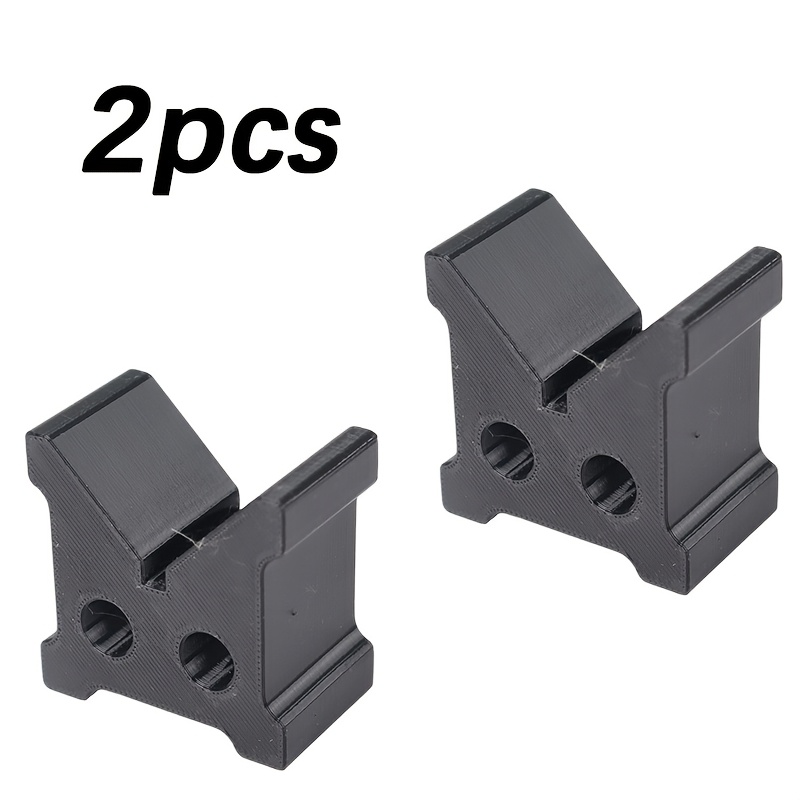 TEMU 2pcs Heavy-duty Round Shaft Support Stand, Cylindrical Locator With V-, Suitable For