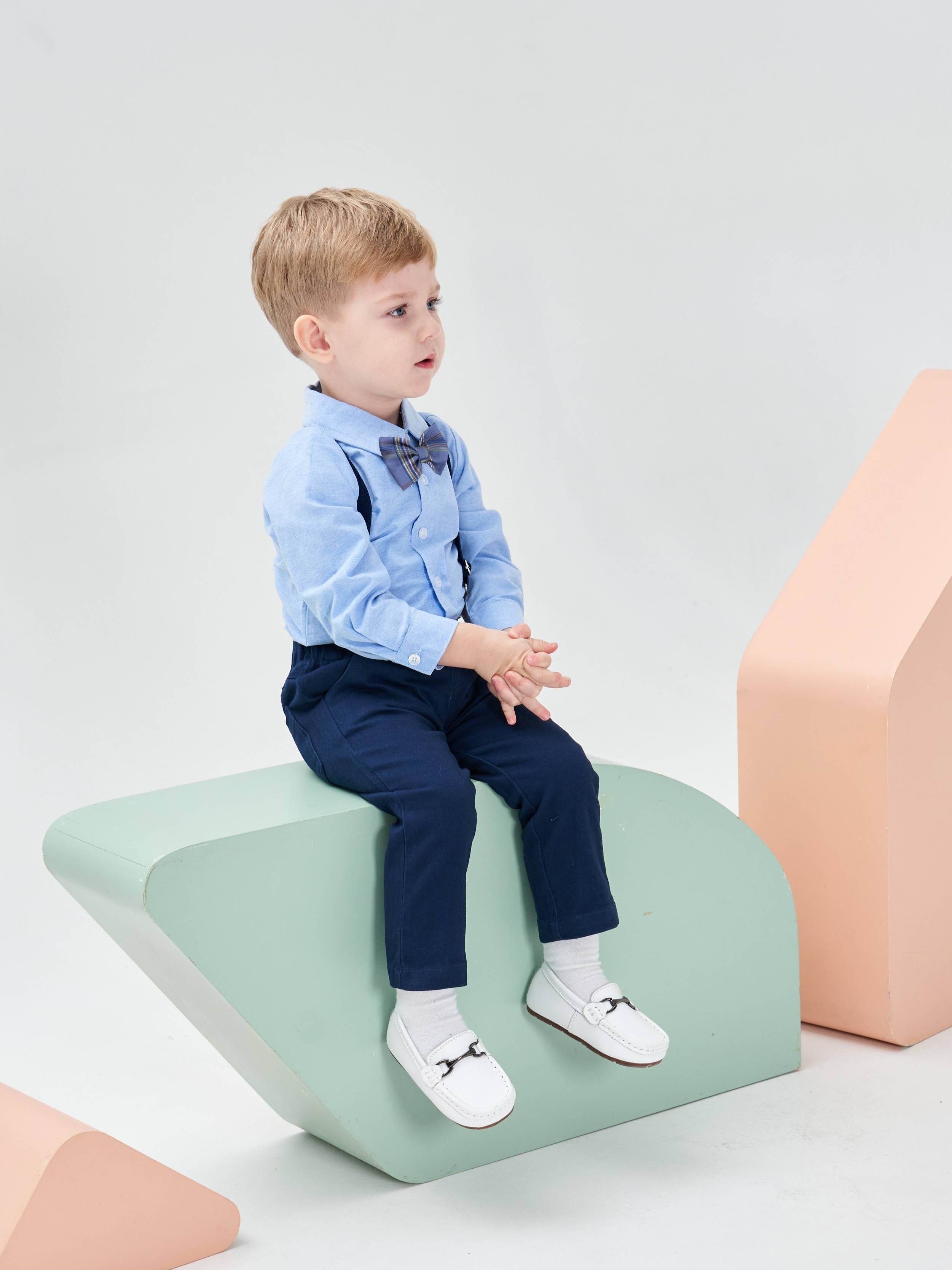 traje formal 3 piezas conjunto boda bebé niño - Temu Dominican Republic, image size:800x1066