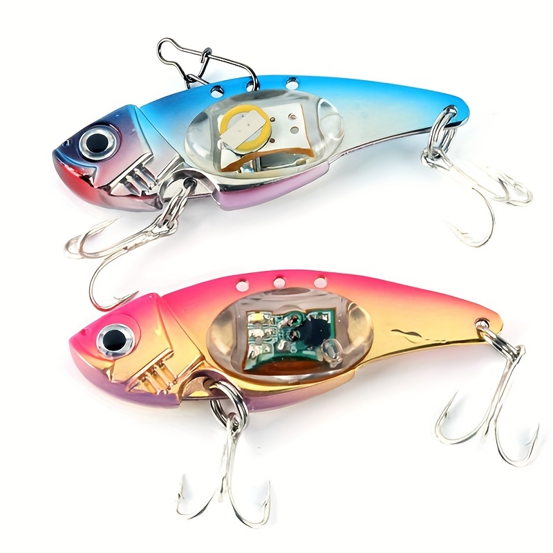 

Aluminum Alloy Electronic Fish-shaped Bait, Led Metal Fishing Light, Battery Powered, Range Meters, Fishing Bait And Accessories, Light Bait, Father's Day, Teacher's Day, Birthday Gift, Christmas Gift