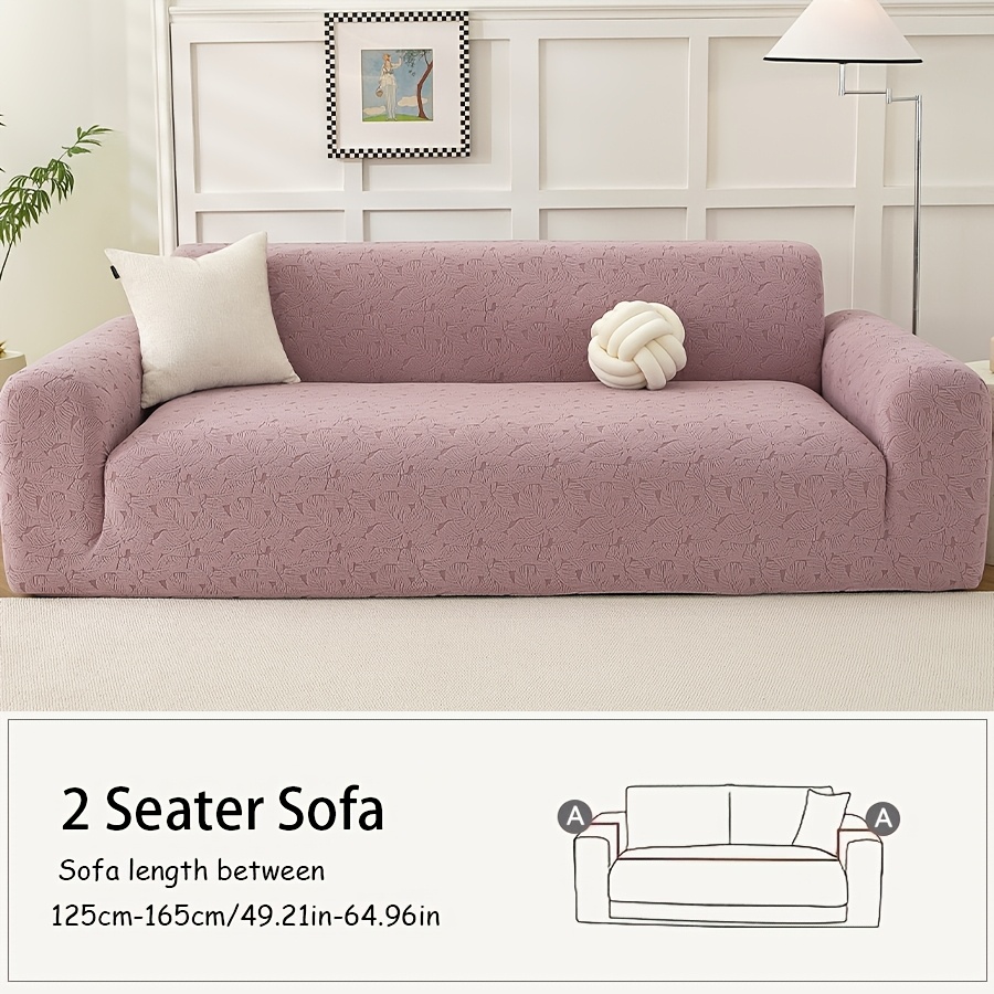 TEMU 1pc Soft Sofa Cover, Elastic, Elastic , Machine Washable, Pet-friendly, Suitable For Living Room, Bedroom, And Other