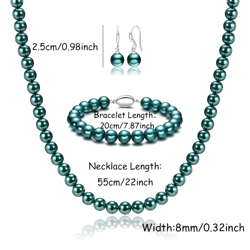 Image of 925 Silver Women's Jewelry Set Necklace Bracelet And Set Bohemian Gorgeous Temperament Charm Perfect Anniversary, Birthday, Gift For Wife, Mom Mother's Day Gift Exquisite Gift Box