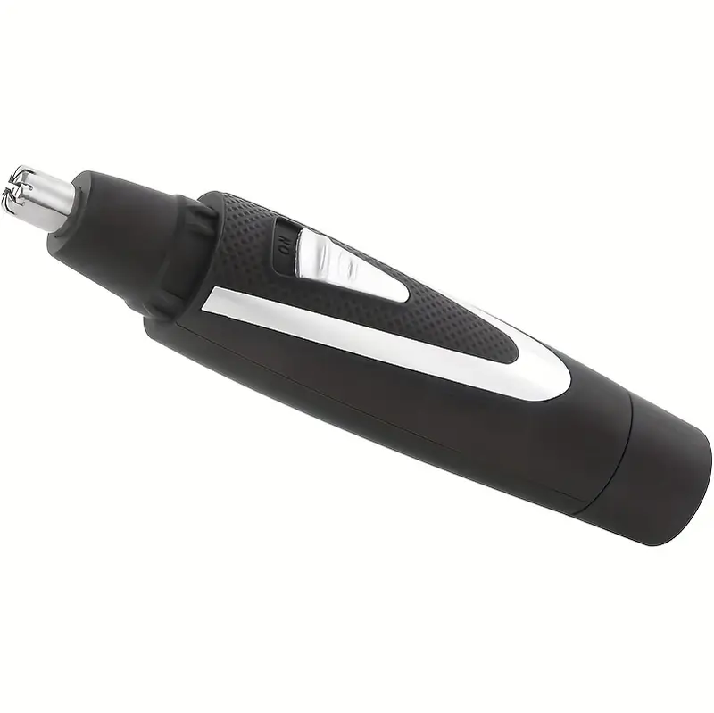 electric nose hair trimmer usb rechargeable portable detachable blade for ergonomic handle black white personal care grooming tool sleek grooming tool durable plastic body Product details 1