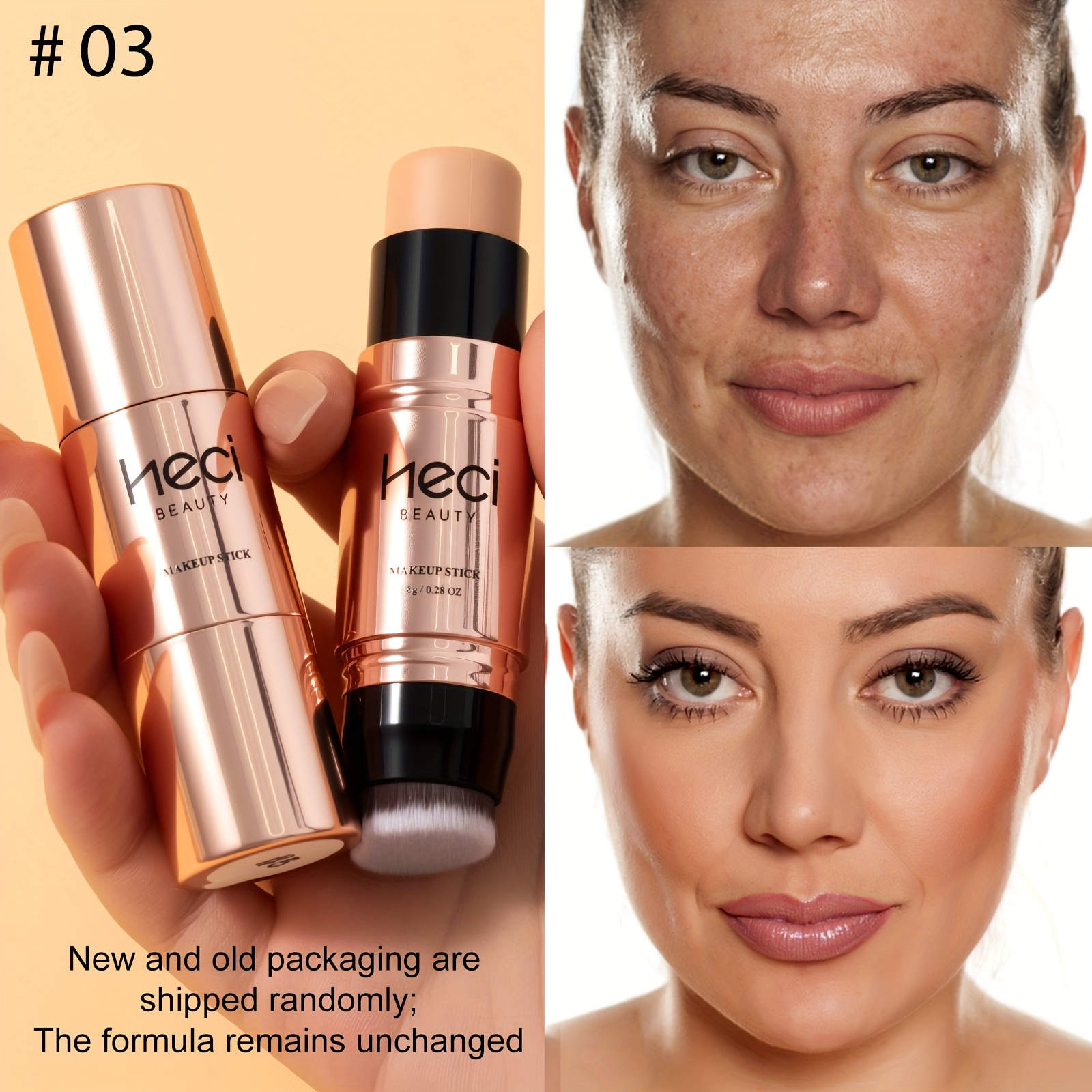 6 shade waterproof matte foundation stick - Temu Nigeria