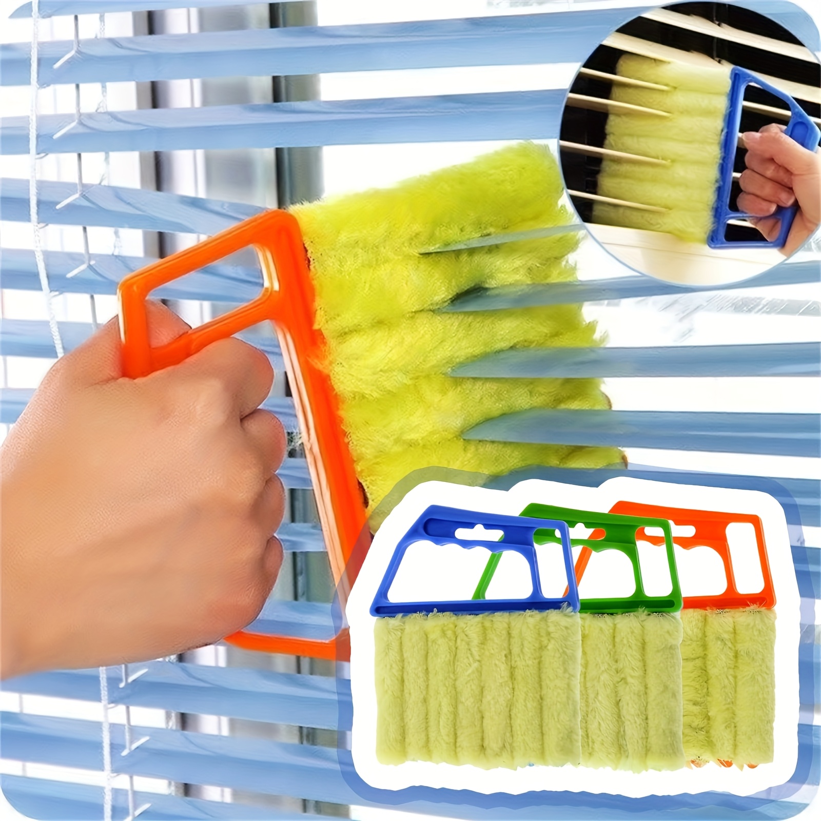 ventilation blinds cleaning cloth brush car air conditioning microfiber air conditioning dust collector car electric fan cleaner cleaning tools details 0