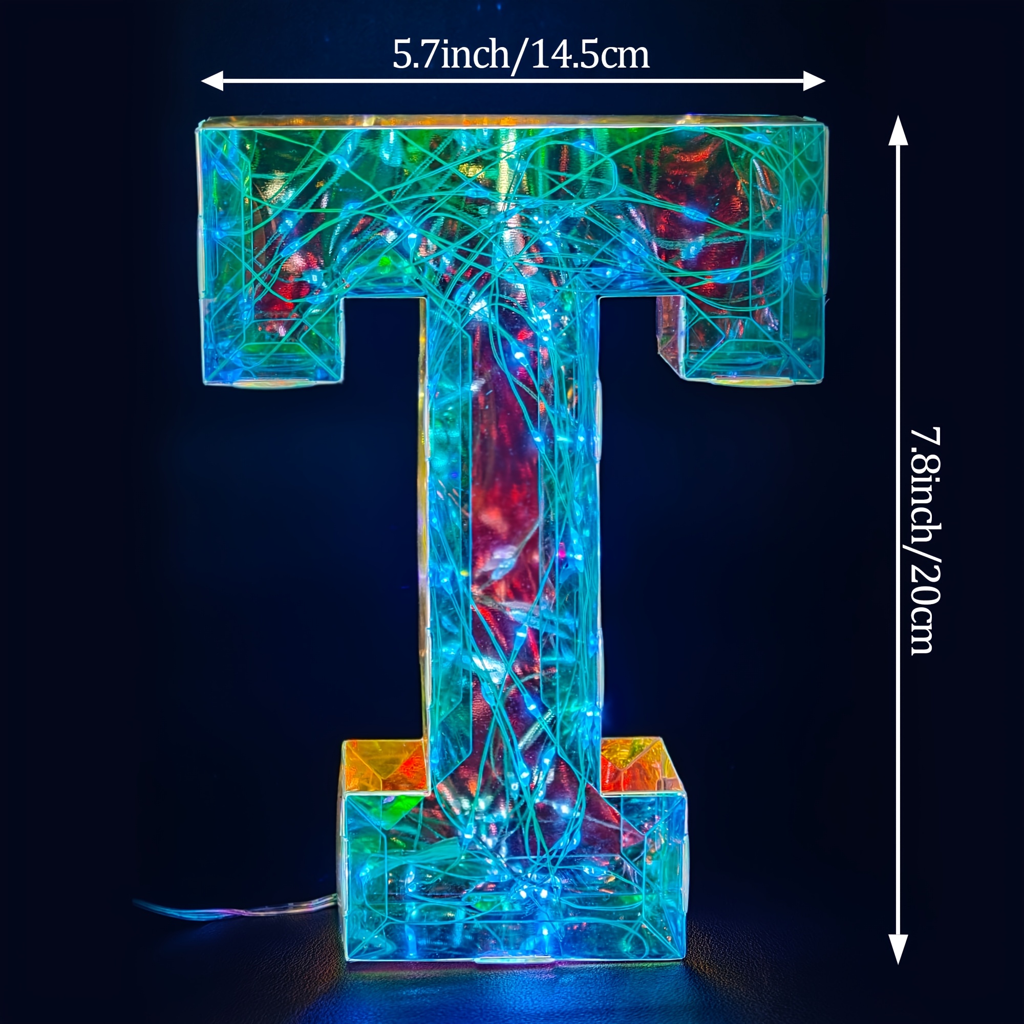 LED Color-Changing Letter and Number Lights