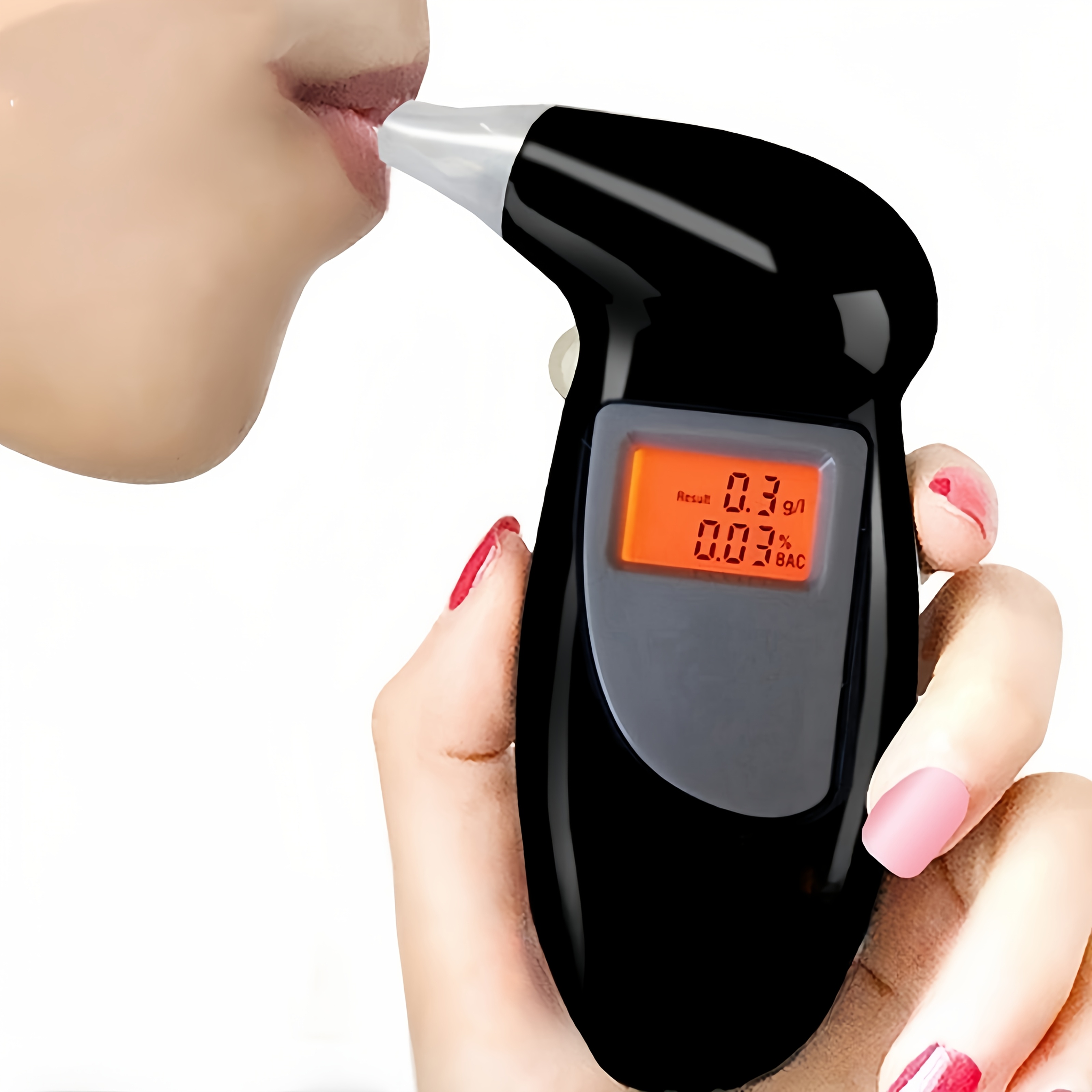digital alcohol tester   tester breathalyzer   alcohol breath tester   without battery