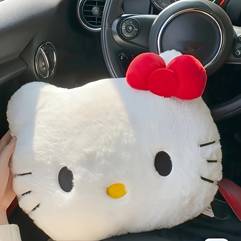 

1pc Sanrio&hello Kitty Plush Pillow - Soft And Comfortable For Sofa, Bed, Car | Cute Nap And Decorative Pillow | Ideal Gift For Birthday, Thanksgiving, Christmas, Holiday Goodies, Backrest