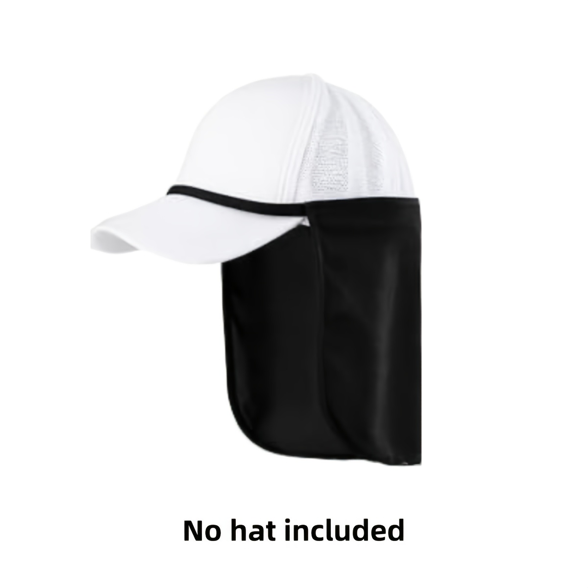 Image of 1pc Outdoor Breathable Neck Face Mask, Adjustable Unisex Multifunctional 2-in-1 Face Cover For Outdoor Sports And Fishing