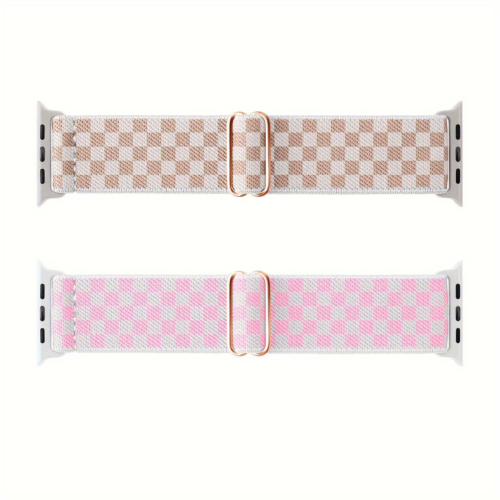 

2pcs Adjustable Nylon For Apple Watch - Straps Compatible With 38mm To 49mm, Se & -9