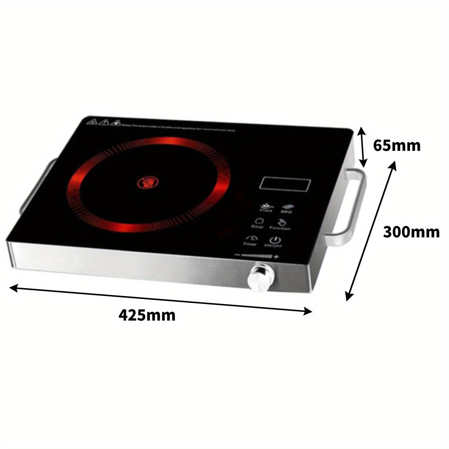 plaque de cuisson à induction double, plaque électrique 110v 4000w avec capteur tactile led et d' | 24h/7j