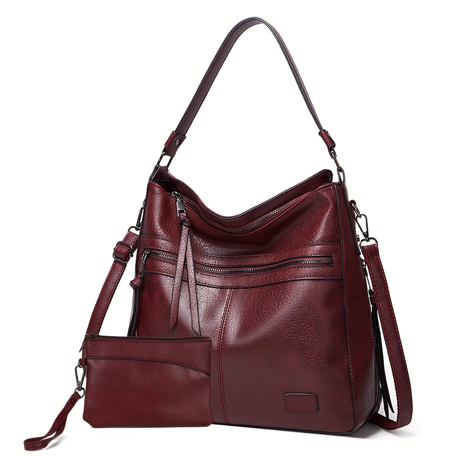 Simple Multi-pocket Large-capacity Tote Backpack For Daily Commuting, Hand-held Underarm Bag, Casual And Versatile, High-end Single-shoulder Crossbody Bag