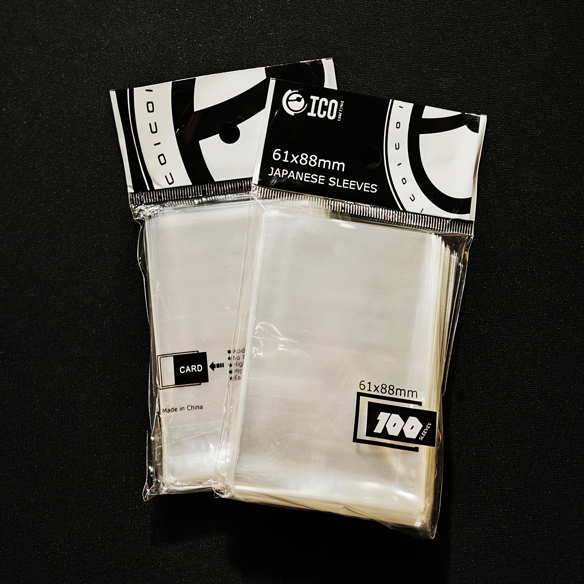 ico card sleeves Amazon.com: 600ct Clear Card Sleeves for Trading Cards, Baseball Sports  Soft Sleeves, Ultra Soft Plastic Card Protector Sleeve for Football, MTG,  PKM, Game, Standard Cards : Toys & Games main image 1