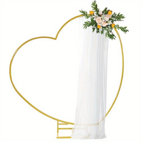 item picture heart shaped metal wedding stand shaped party arch frame used for birthday parties graduation ceremonies weddings and background decoration of bride photos