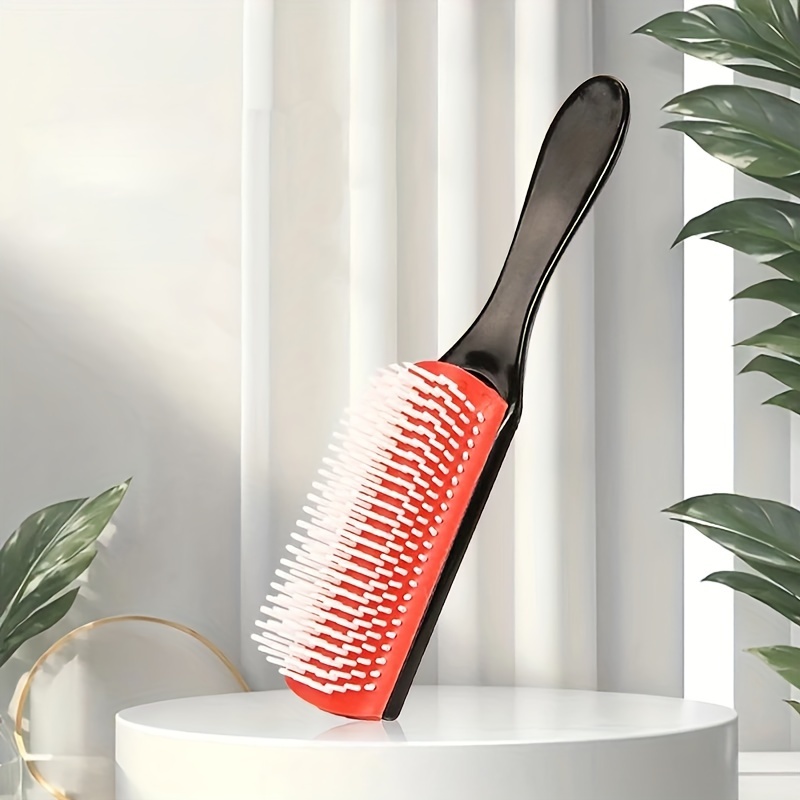 

Detangling Hair Brush - Scalp Massaging Comb For Wet Or Dry Hair, Ideal For Curly & Straight Styles, Abs Plastic