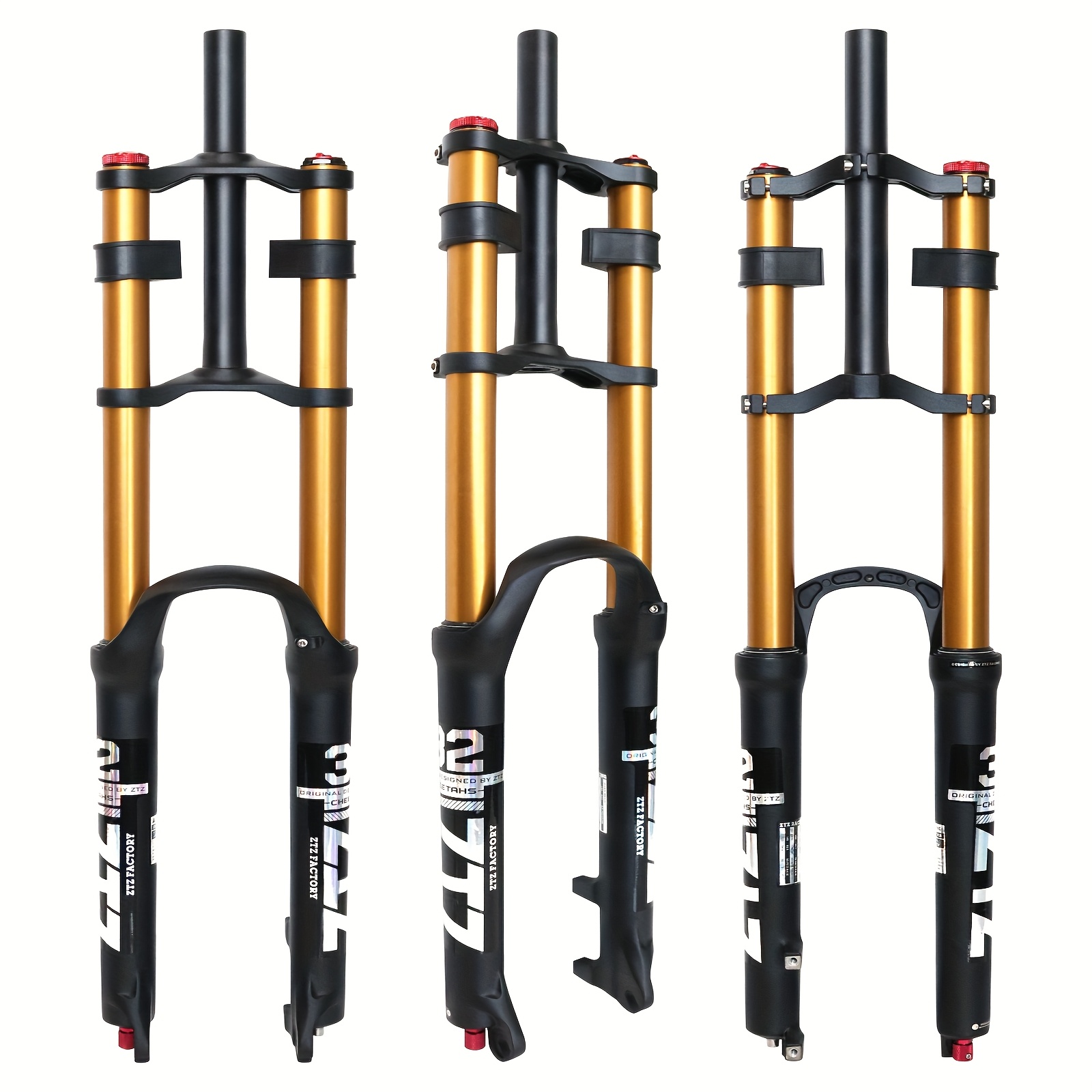 fanyishu ztz 26 27 5 29 inch mountain bike   fork rebound adjustment 180  qr 9x100mm 1 1 8 straight   ultralight double shoulder design front fork for xc am mtb