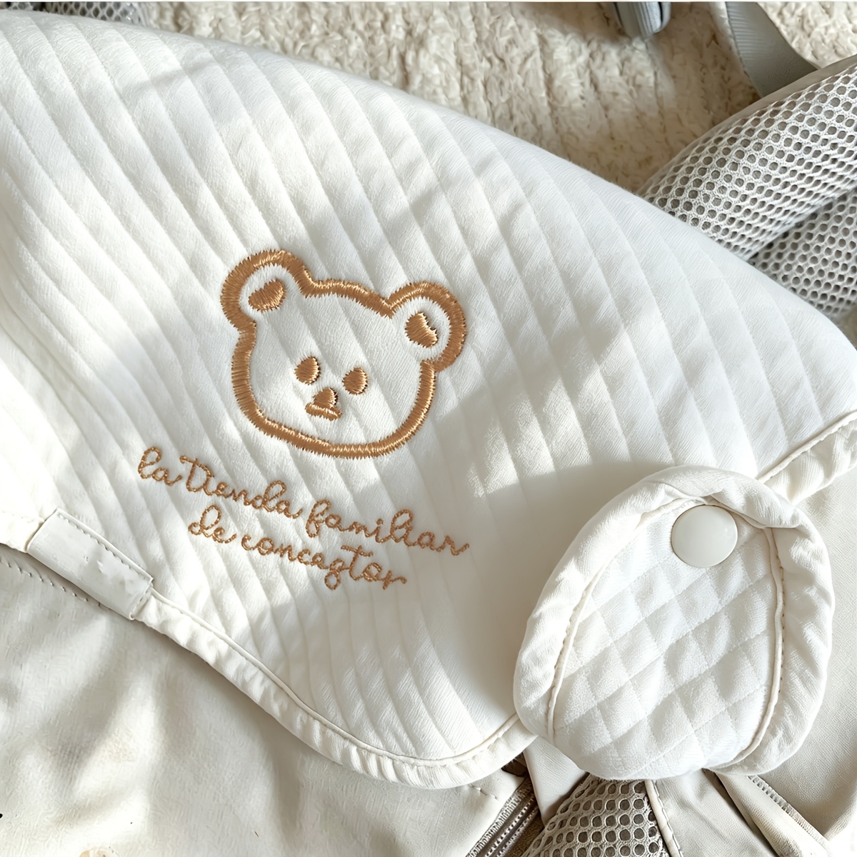 Conjunto de 3 Peças de Babador Tipo Estilingue para Bebê 7