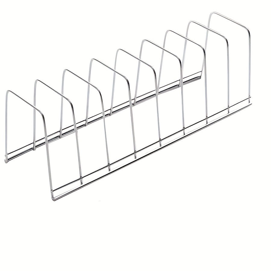 Image of 1pc Stainless Steel Drain Rack Household Kitchen Storage Dish Rack