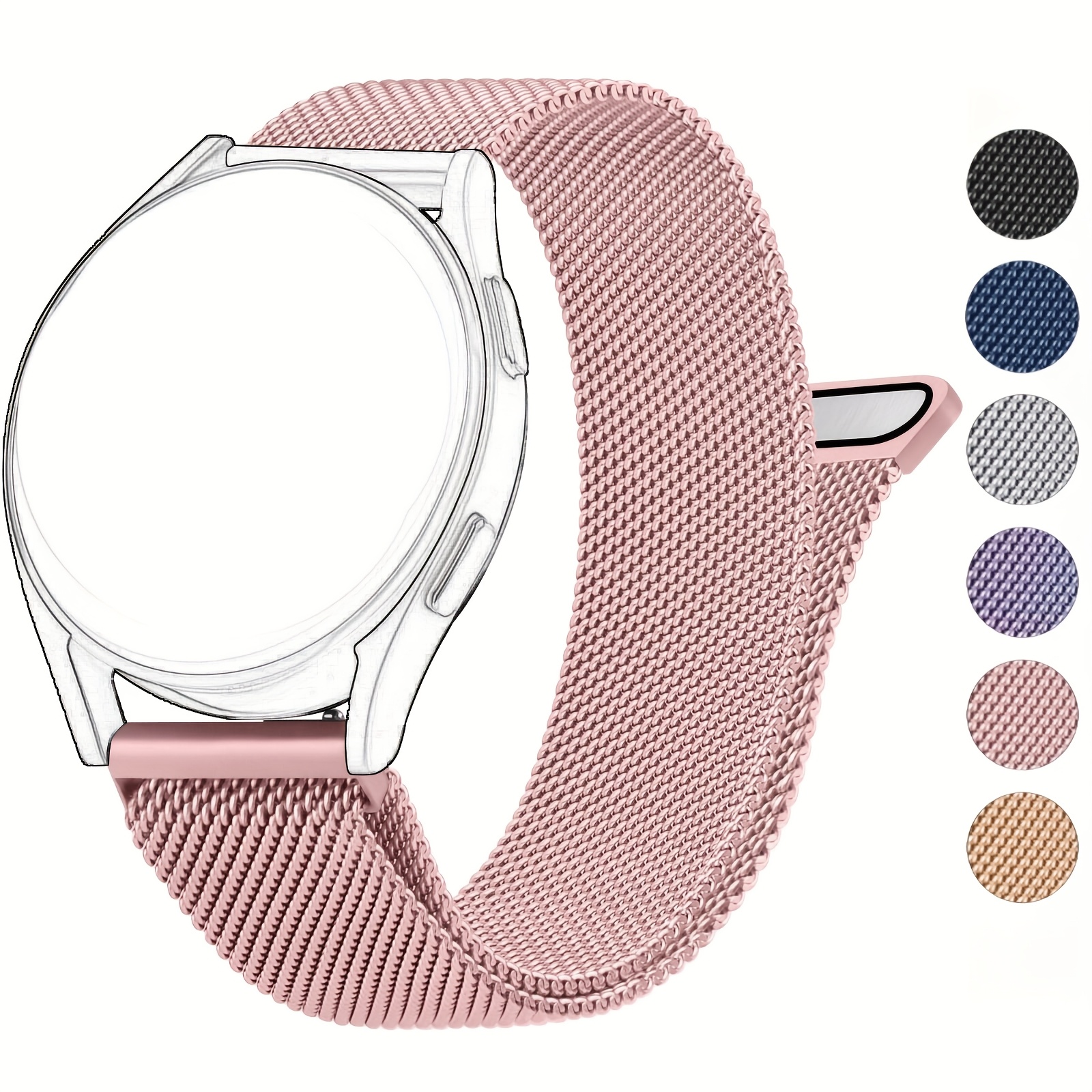 Watch 42mm Reloj Samsung Mujer Rosa 1+3pcs Correa Reloj