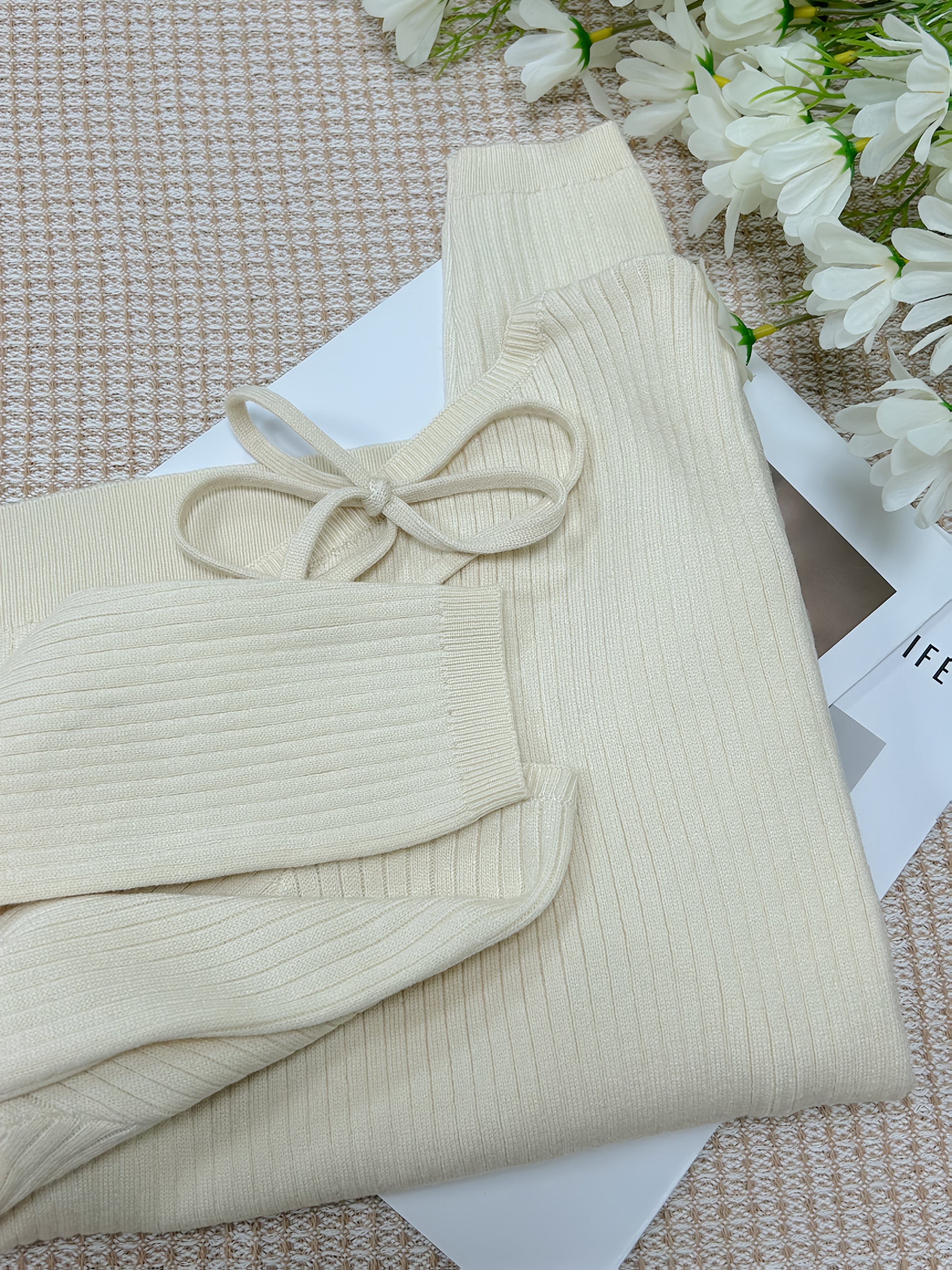 y2k axelbandslös ribbad tröja – stretchig fit pullover - Temu Sweden