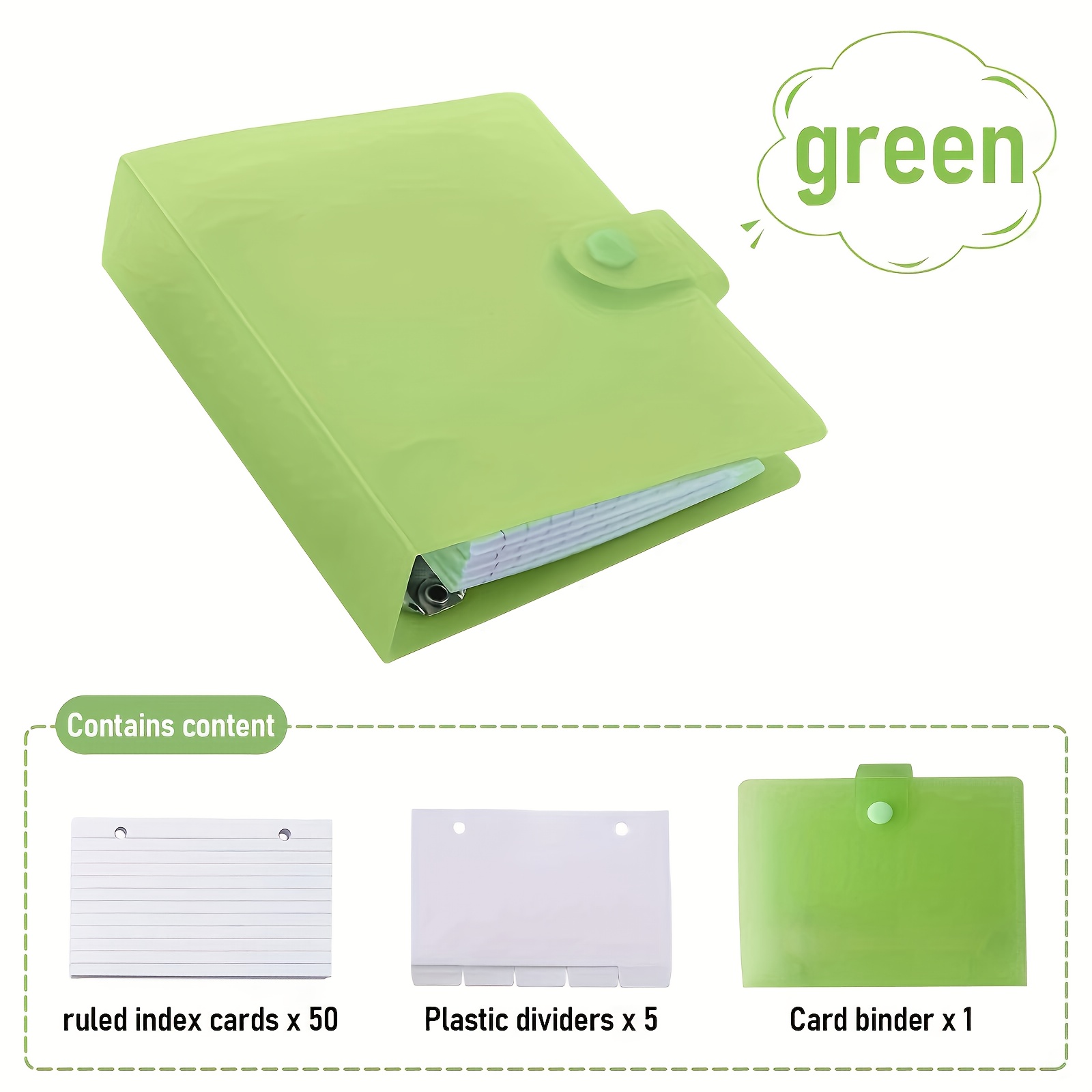 index card binder 3x5 Oxford with Dividers, 3" x 5", Color Will Vary, 50 Cards,1 Binder (73570),Assorted (Blue, Green, Red) : Office Products Index cards offer ample space for writing notes or scribbling and feature a poly cover with a convenient ring My custom vertical 3x5" notebook.