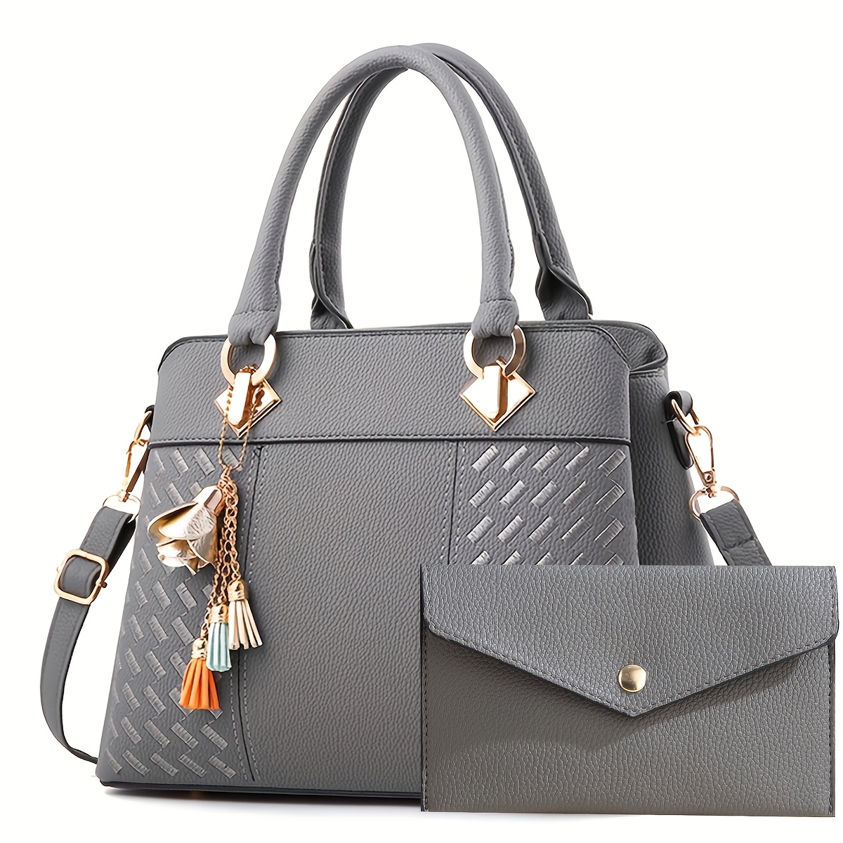 A New Stylish Shoulder Bag for Mom, Perfect for Family Gifts, Featuring a Trendy Crossbody Design with Letters, Ideal for Casual Outings.