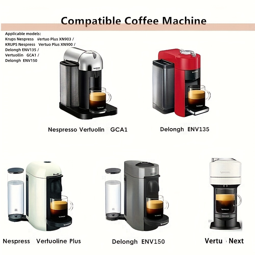 Set di capsule di caffè ricaricabili compatibili Nespresso
