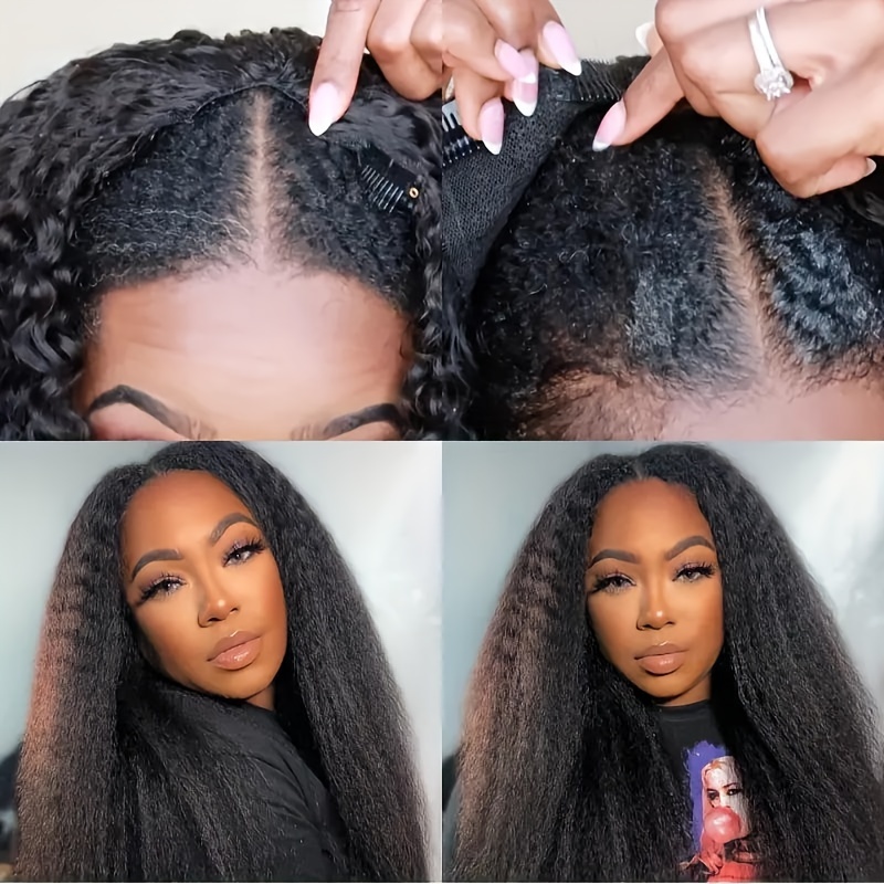 8Pcs Clip In Straight Human Hair Extensions Real Human