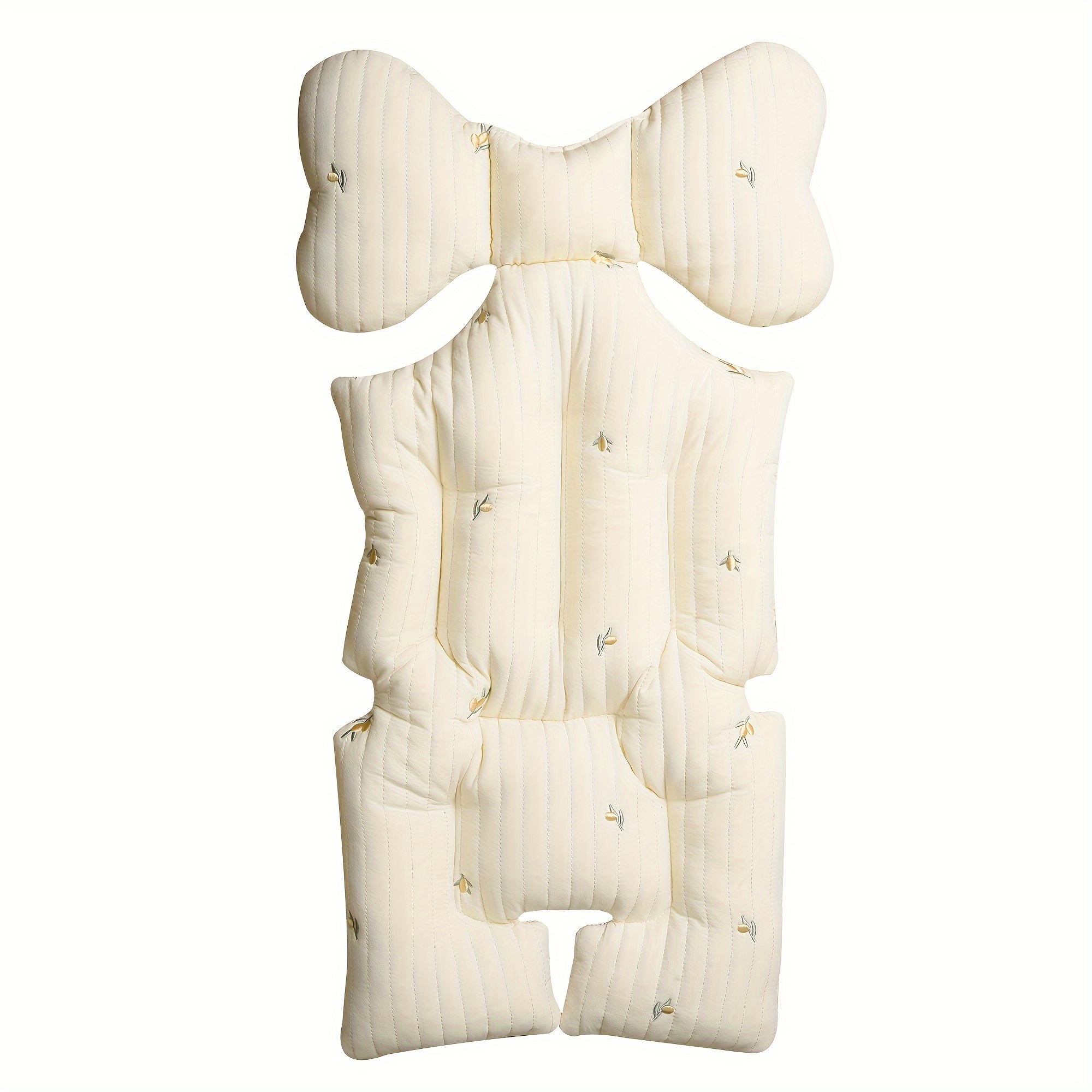 Soft Stroller Cushion for Youngsters, Cozy Beige