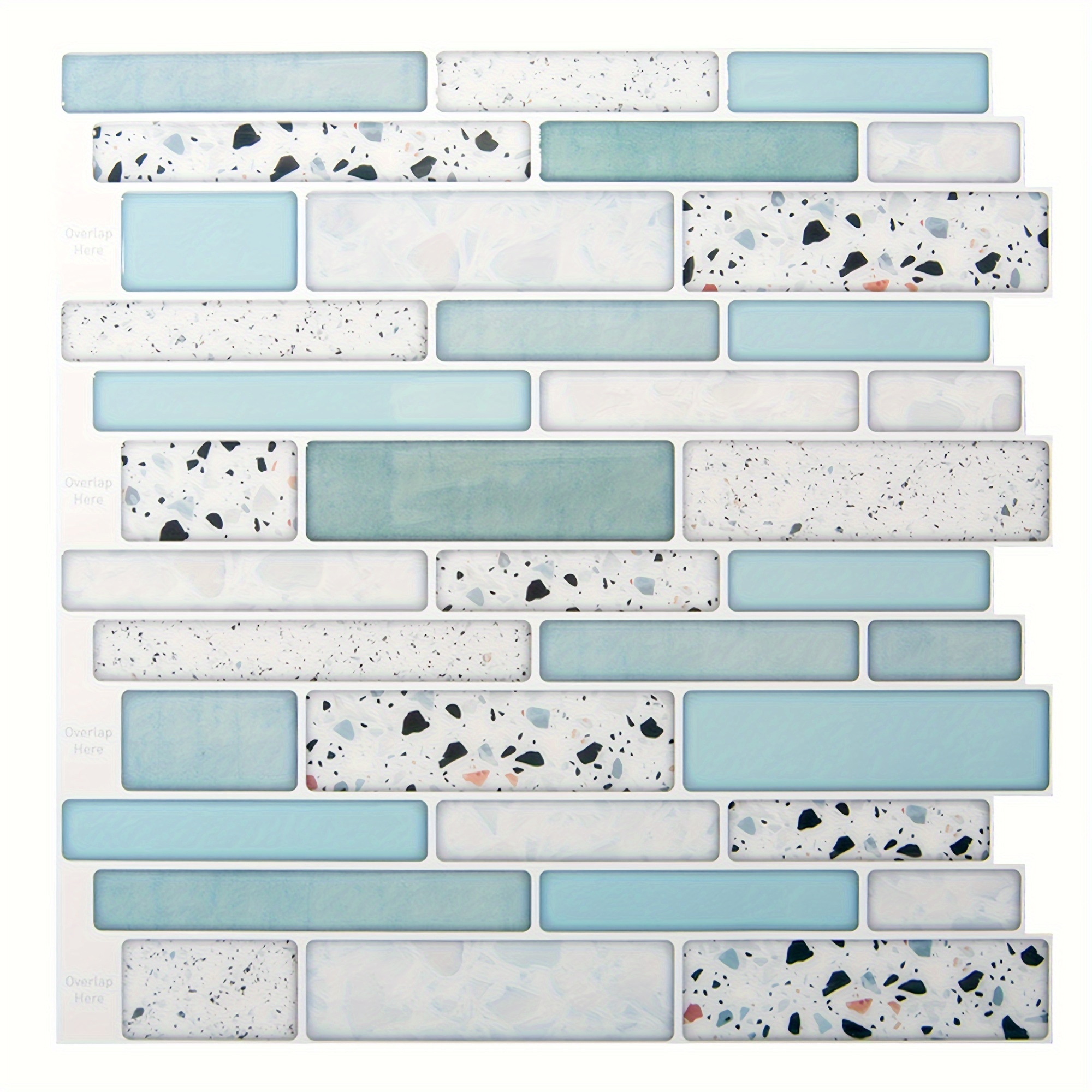 TEMU 10pcs 12"x12" - , & Moisture For Backsplash, Bathroom, Bedroom Decor
