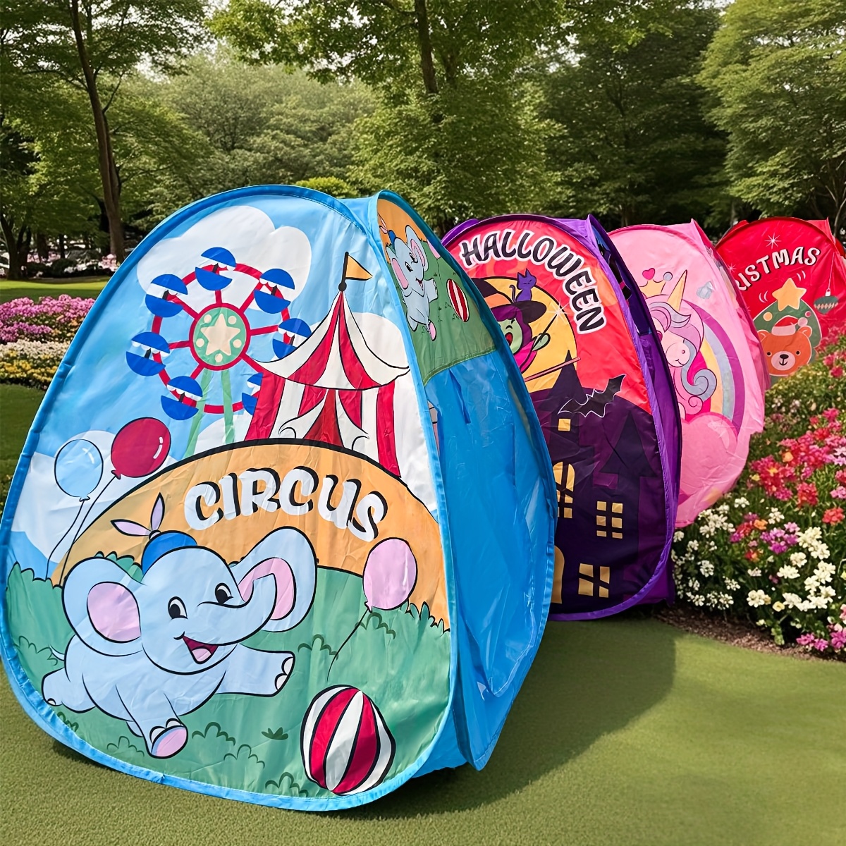 Homecute Foldable Pop Up Play Tent House Homecute Foldable Pop-up