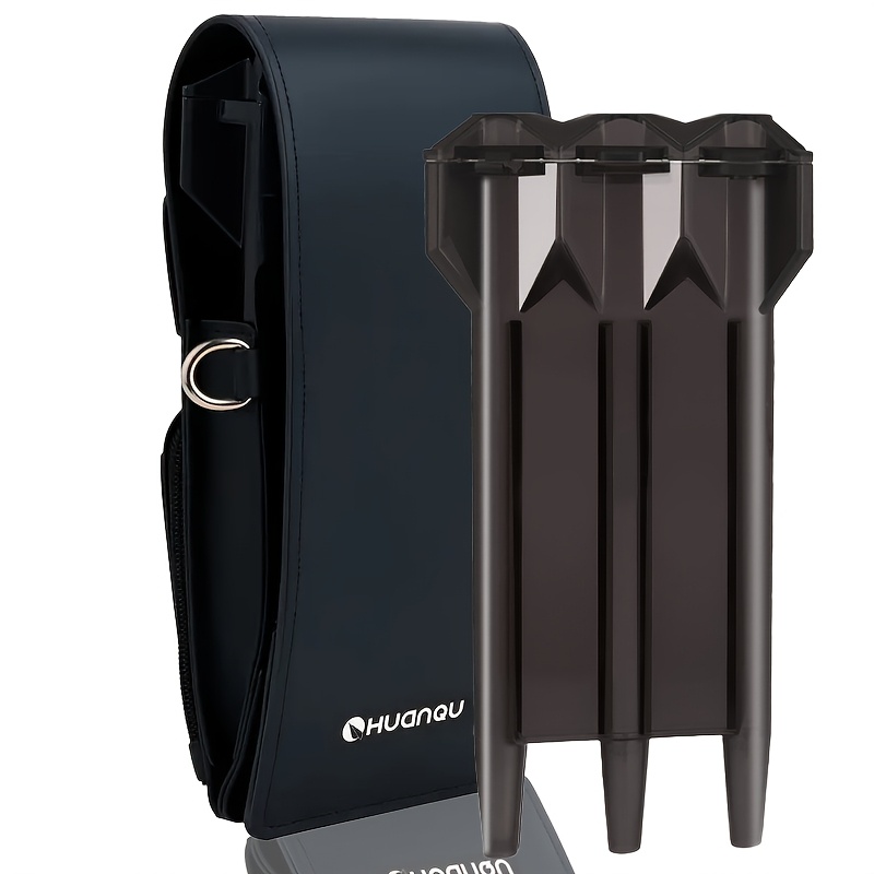 Professional Magnetic Dart Storage Case For Steel Darts - Built-in Plastic Case With Multiple Compartments, Portable Dart Accessory Storage, Dart Head/rod/wing Protection Case - In