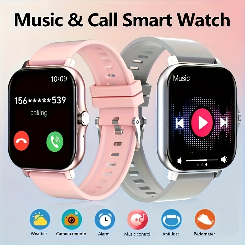 Introducing a 1.83-Inch Smartwatch That Allows You to Make And Receive Calls, Track Steps And Calories, And Provides Reminders for Incoming Calls And Messages. This Multifunctional Device Is Compatible with Both Android And Iphone