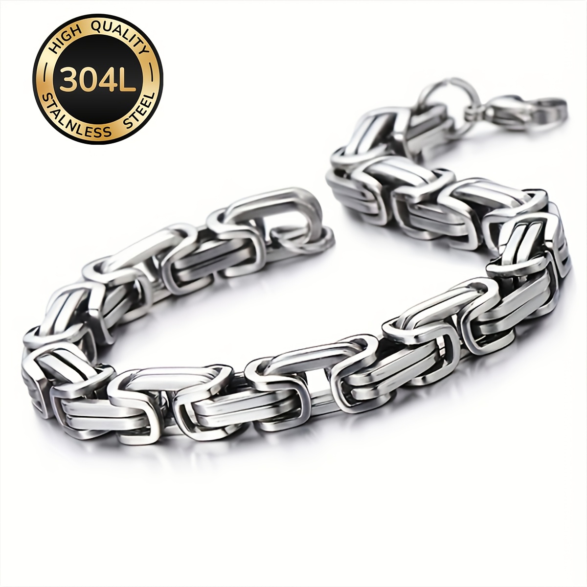 Minimalist High-Quality 304L Stainless Steel Bracelet, Stylish Gift