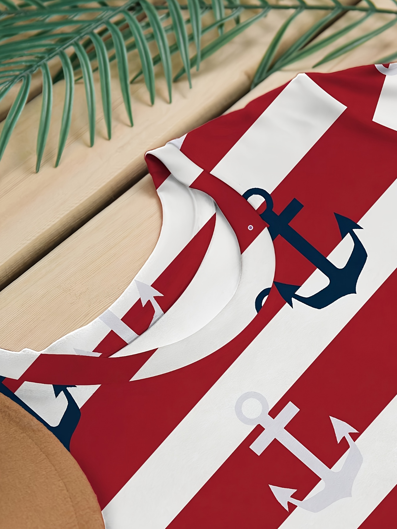 camiseta gráfica mujer marina rayas cuello - Temu Spain, image size:800x1067