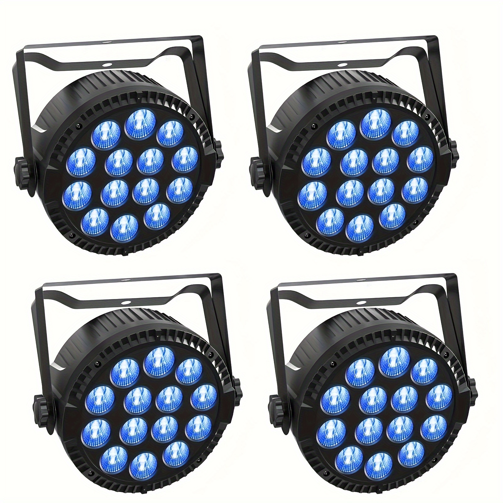 4pcs rgbw led par light 140w par spotlight dmx 4 8ch stage light spotlight for bar dj disco birthday party