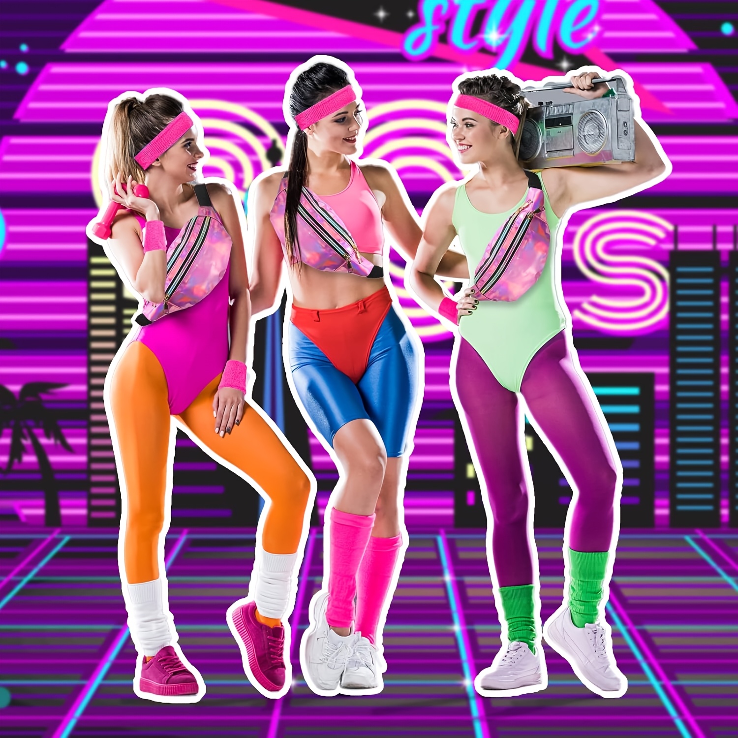 Women's 80s Pop Party Costume | 1980s Costumes For Women