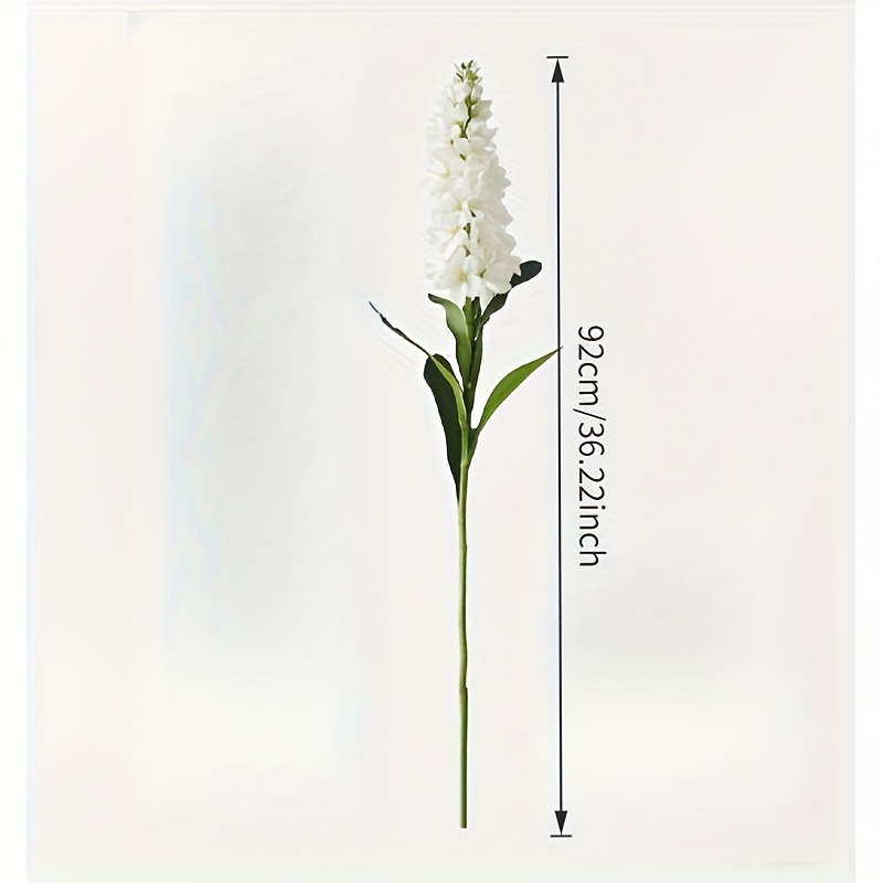 Image of 4pcs White Elegant Mermaid Flowers - Maintenance-free, Fade-resistant Artificial Floral Arrangement For Garden, Home, And Wedding Decor | & Lifelike Plastic Green Display (containers Not Included)