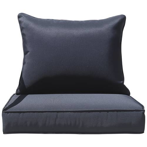 outdoor deep seat cushion x 24 inch patio furniture cushions with removable cover adjustable straps for chair sofa couch