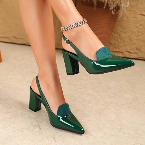 elegant fashion backless high heel shoes women shoes