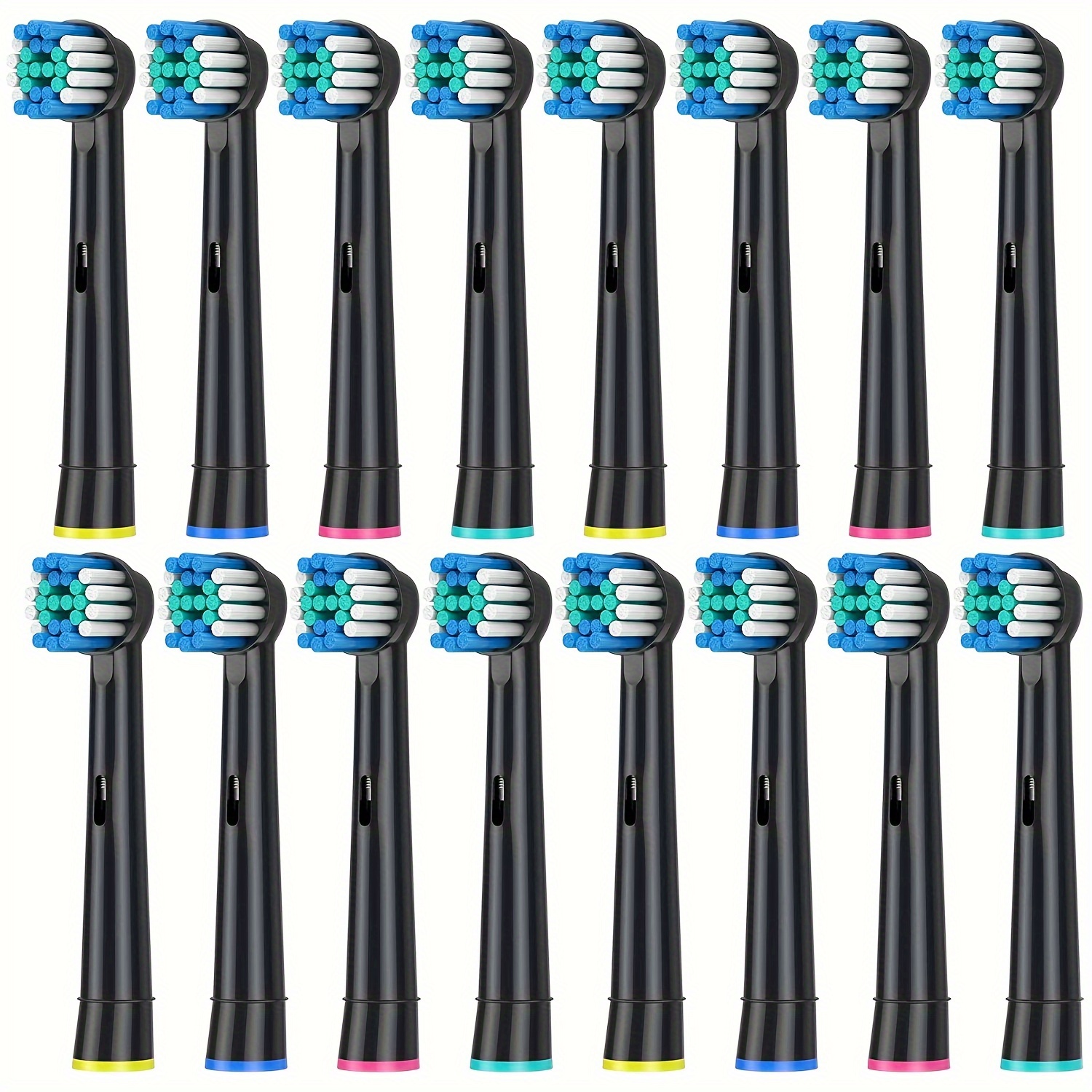

Replacement Toothbrush Heads, Compatible With Oral-b Electric Toothbrushes, Precision Clean Fit For Professional, Vitality, Pro, Smart, And Genius Series, Enhanced Bristle Design For Deep Cleaning