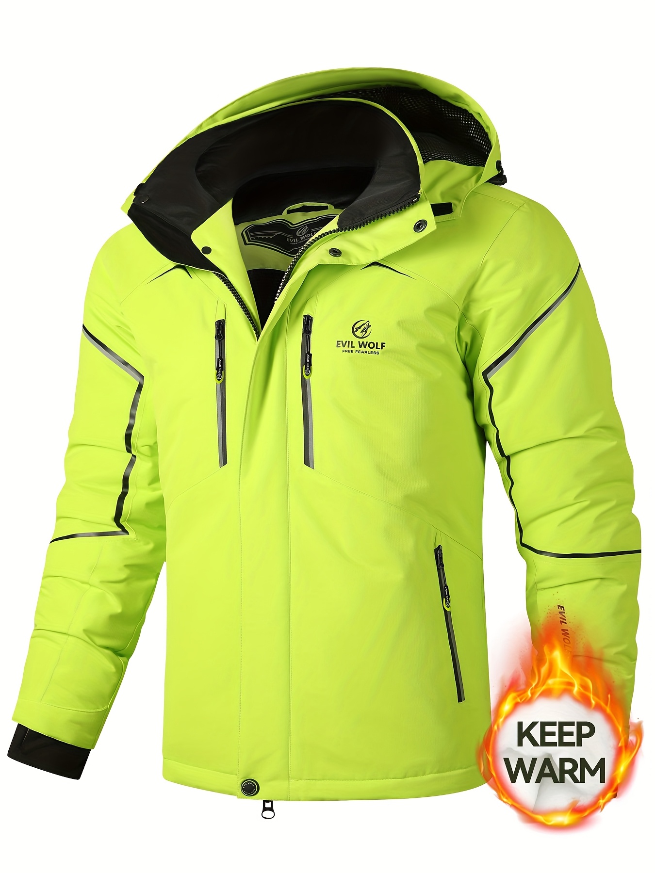 ski jacket sold on Temu United States