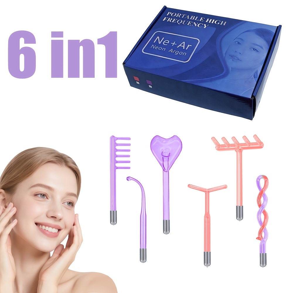 high frequency facial wand sold on Temu Canada