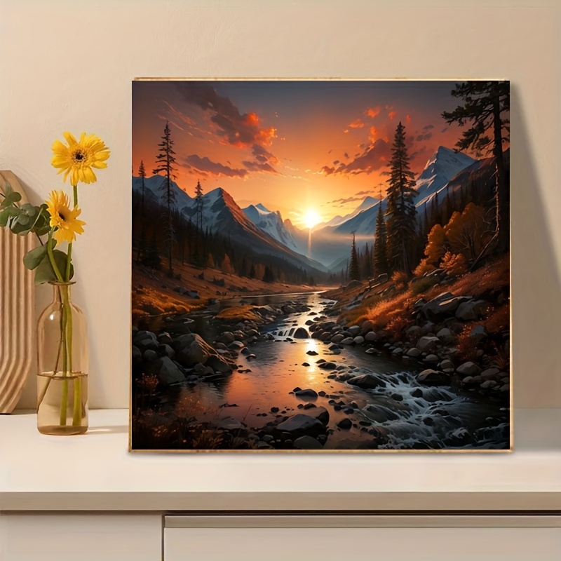 

Diamond Painting Art "landscape" Series 2024 Full Diamond Painting Mosaic 5d Diy Stitch Kit Diamond Painting Art Home Decoration