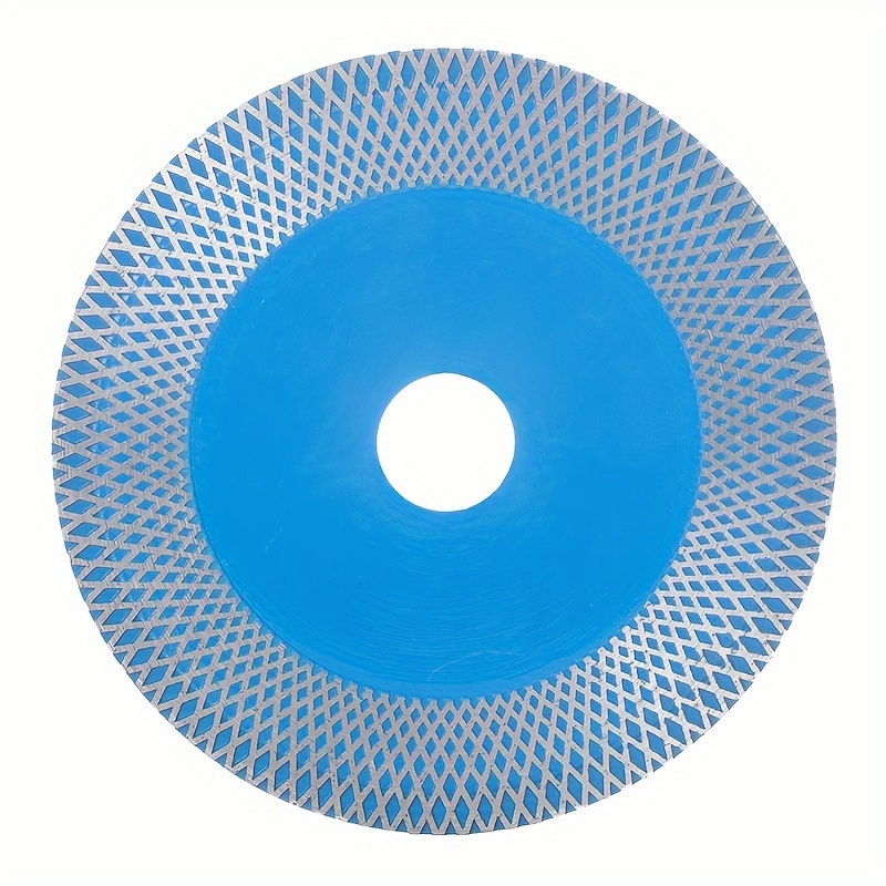 

1pc 115mm Diamond Porcelain Tile Saw Blade 4.5" Super Thin Diamond Cutting Disc With X Teeth With 5/8 Thread For Ceramic Tiles, Granite, Circle Saw Blade